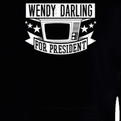 Wendy Darling For President Once Upon A Time TV Show Series Hooded Pullover 25296943