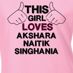 This Girl Akshara Naitik Singhania Yeh Rishta Kya Kehlata Hai T Shirt 6223880