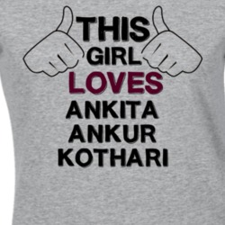 This Girl Ankita Ankur Kothari Diya Aur Baati Hum T Shirt 6236193
