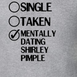 Dating Shirley Pimple The Shnookums and Meat Funny Cartoon Show T Shirt 6304520