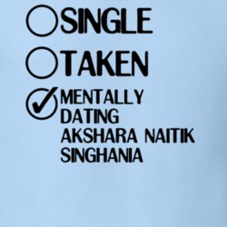 Dating Akshara Naitik Singhania Yeh Rishta Kya Kehlata Hai T Shirt 6307308