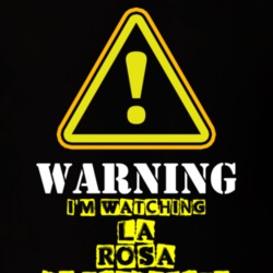 La rosa de Guadalupe Aleyda Gallardo Dolores TV Show Warning I'm Watching Funny T Shirt 6312164