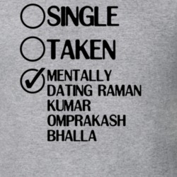 Single Taken Raman Kumar Omprakash Bhalla Ye Hai Mohabbatein T Shirt 6314253