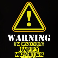 Happy Monster Band Jake T. Austin Bluz TV Show Warning I'm Watching Funny T Shirt 6320188