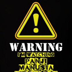 Panji Manusia Millenium Ayu Azhari Nina Bobo TV Show Warning I'm Watching Funny T Shirt 6329162