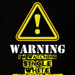 Single White Millionaire Fred Savage Ricky Zimmer TV Show Warning I'm Watching Funny T Shirt 6329169
