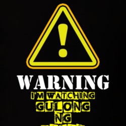 Gulong ng Palad Kathryn Bernardo Mimi Sandoval TV Show Warning I'm Watching Funny T Shirt 6330414