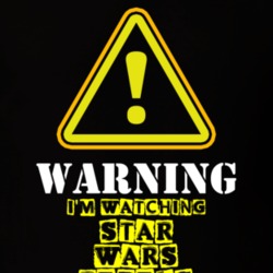 Star Wars Rebels Freddie Prinze, Jr. Kanan Jarrus TV Show Warning I'm Watching Funny T Shirt 6331529