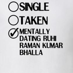 Single Taken Dating Ruhi Raman Kumar Bhalla Ye Hai Mohabbatein T Shirt 6332675