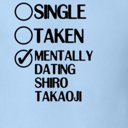 Single Taken Dating Shiro Takaoji Ouran High School Host Club T Shirt 6336377