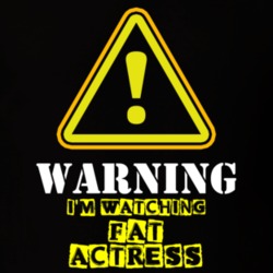 Fat Actress Kelly Preston Quinn Taylor Scott TV Show Warning I'm Watching Funny T Shirt 6340001