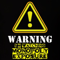 Monopoly Exposure Ruby Lin Bang Dan TV Show Warning I'm Watching Funny T Shirt 6357033