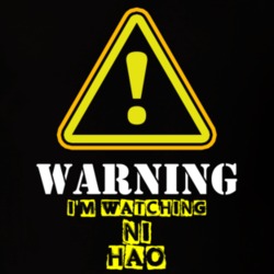 Ni Hao, Kai-Lan Zachary Gordon FuFu TV Show Warning I'm Watching Funny T Shirt 6361488