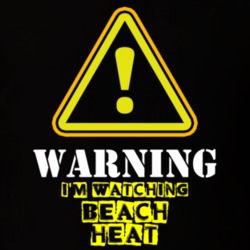Beach Heat: Miami Chastity Lynn Cassidy Romano TV Show Warning I'm Watching Funny T Shirt 6361969