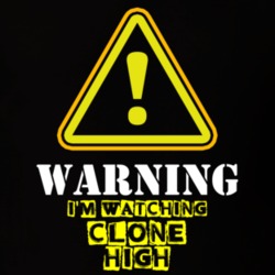 Clone High Andy Dick Mr. Sheepman TV Show Warning I'm Watching Funny T Shirt 6362518