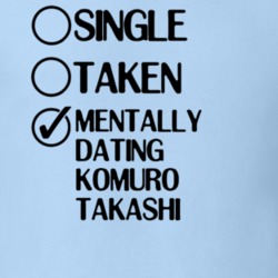 Single Taken Dating Komuro Takashi Highschool of the Dead T Shirt 6363367