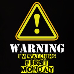 First Monday Kaley Cuoco Alyssa TV Show Warning I'm Watching Funny T Shirt 6372013