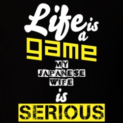My Japanese Wife Si Man Yeung Kamino Sakura TV Show Serious Funny T Shirt 6381680