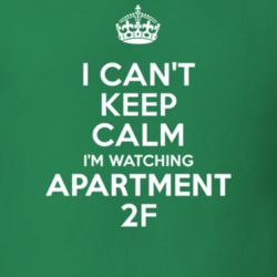 Apartment 2F Patrice O'Neal Comic TV Show I Can't Keep Calm Parody T Shirt 6384755