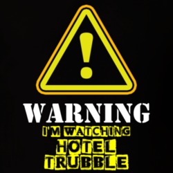 Hotel Trubble Miranda Hart Mrs. Lily Lemon TV Show Warning I'm Watching Funny T Shirt 6384805