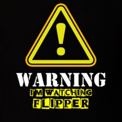 Flipper Jessica Alba Maya Graham TV Show Warning I'm Watching Funny T Shirt 6393157