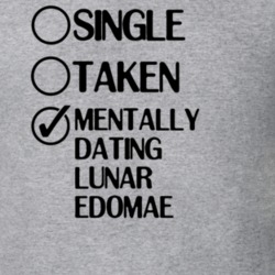 Single Taken Dating Lunar Edomae My Bride is a Mermaid T Shirt 6394669