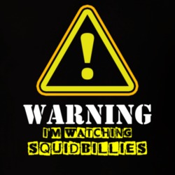 Squidbillies Fred Armisen Miguel TV Show Warning I'm Watching Funny T Shirt 6404329