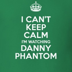 Danny Phantom Colleen Villard Jazz Fenton TV Show I Can't Keep Calm Parody T Shirt 6406519