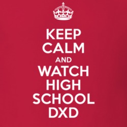 High School DxD Shizuka Ito Akeno Himejima TV Show I Can't Keep Calm Parody T Shirt 6410347