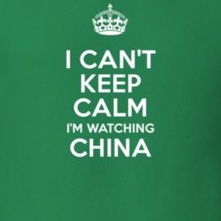 China, IL Brad Neely Baby Cakes TV Show I Can't Keep Calm Parody T Shirt 6419351