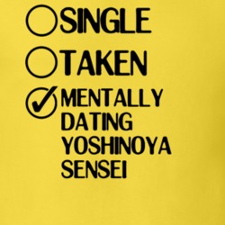Single Taken Dating Yoshinoya sensei Hidamari Sketch T Shirt 6419696