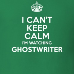 Ghostwriter Daisy Fuentes Galaxy Girl TV Show I Can't Keep Calm Parody T Shirt 6422148