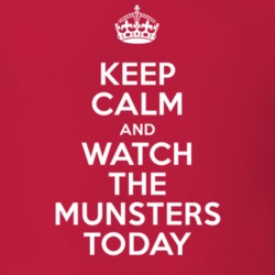 The Munsters Today Jonathan Brandis Matt Glover TV Show I Can't Keep Calm Parody T Shirt 6422426