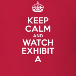 Exhibit A: Secrets of Forensic Science Devon Bostick Son TV Show I Can't Keep Calm Parody T Shirt 6424792