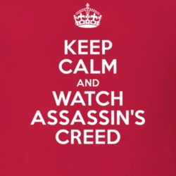 Assassin's Creed: Lineage Devon Bostick Ezio Auditore da Firenze TV Show I Can't Keep Calm Parody T Shirt 6430058