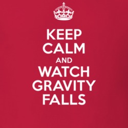 Gravity Falls Alex Hirsch Grunkle Stan TV Show I Can't Keep Calm Parody T Shirt 6432926