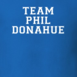 Team Phil Donahue TV Show Celebrity Jeopardy T Shirt 6481980