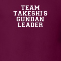 Team Takeshi's Gundan Leader TV Show Takeshi's Castle T Shirt 6486925