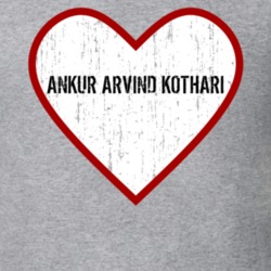 Ankur Arvind Kothari Diya Aur Baati Hum Love TV Character T Shirt 6521190
