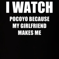 I Watch Pocoyo Girlfriend TV Show T Shirt 6587370