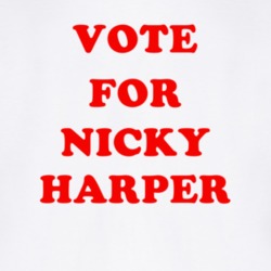 Vote For Nicky Harper Tv Show Nicky Ricky Dicky And Dawn T Shirt 6611394