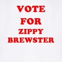 Vote For Zippy Brewster Tv Show Ned's Declassified School Survival Guide T Shirt 6614476