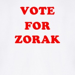 Vote For Zorak Tv Show Space Ghost Coast to Coast T Shirt 6618116