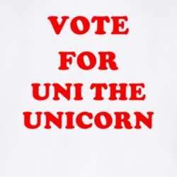 Vote For Uni the Unicorn Tv Show Dungeons And Dragons T Shirt 6624677