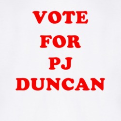 Vote For PJ Duncan Tv Show Good Luck Charlie T Shirt 6631855