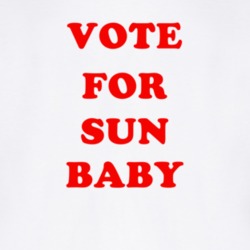 Vote For Sun Baby Tv Show Teletubbies T Shirt 6634563