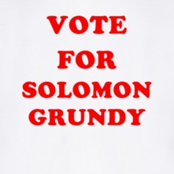 Vote For Solomon Grundy Tv Show Justice League T Shirt 6676789