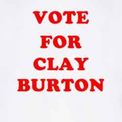 Vote For Clay Burton Tv Show Banshee T Shirt 6682241