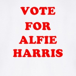 Vote For Alfie Harris Tv Show P O W T Shirt 6682250