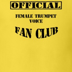 Female Trumpet Voice Teletubbies TV Fan Club T Shirt 6688274